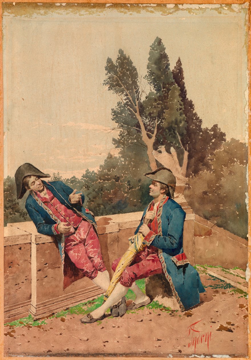 Soldaten van het Rijk, ca. 1880 door Filippo Indoni
