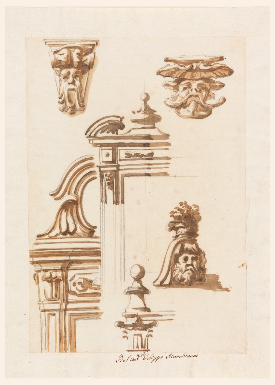 Architecturale Studies door Filippo Marchionni