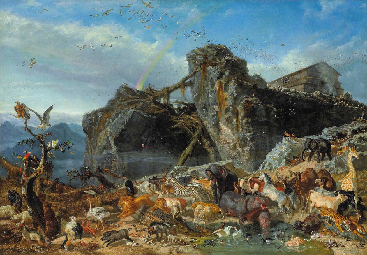 Na de Zondvloed door Filippo Palizzi