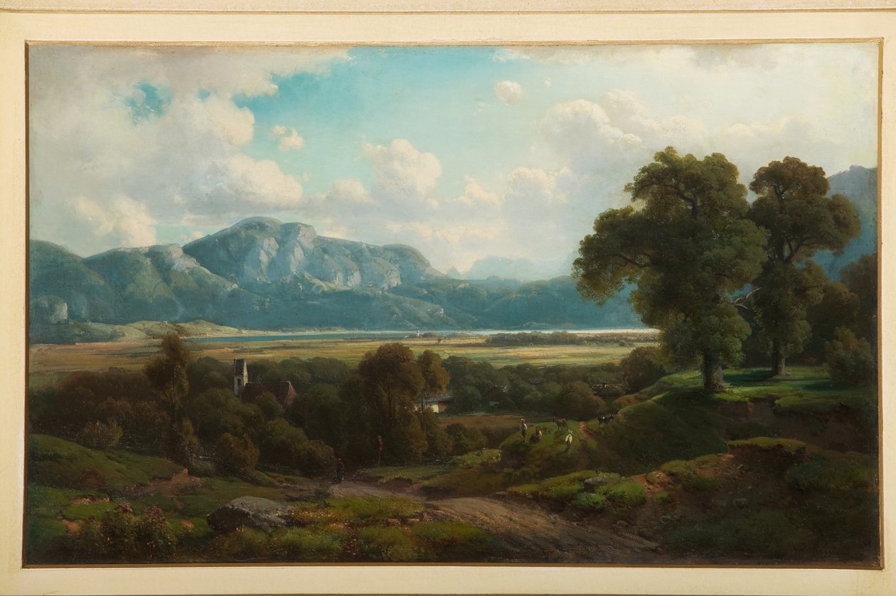 Archaïsch landschap door Filippo Reggiani