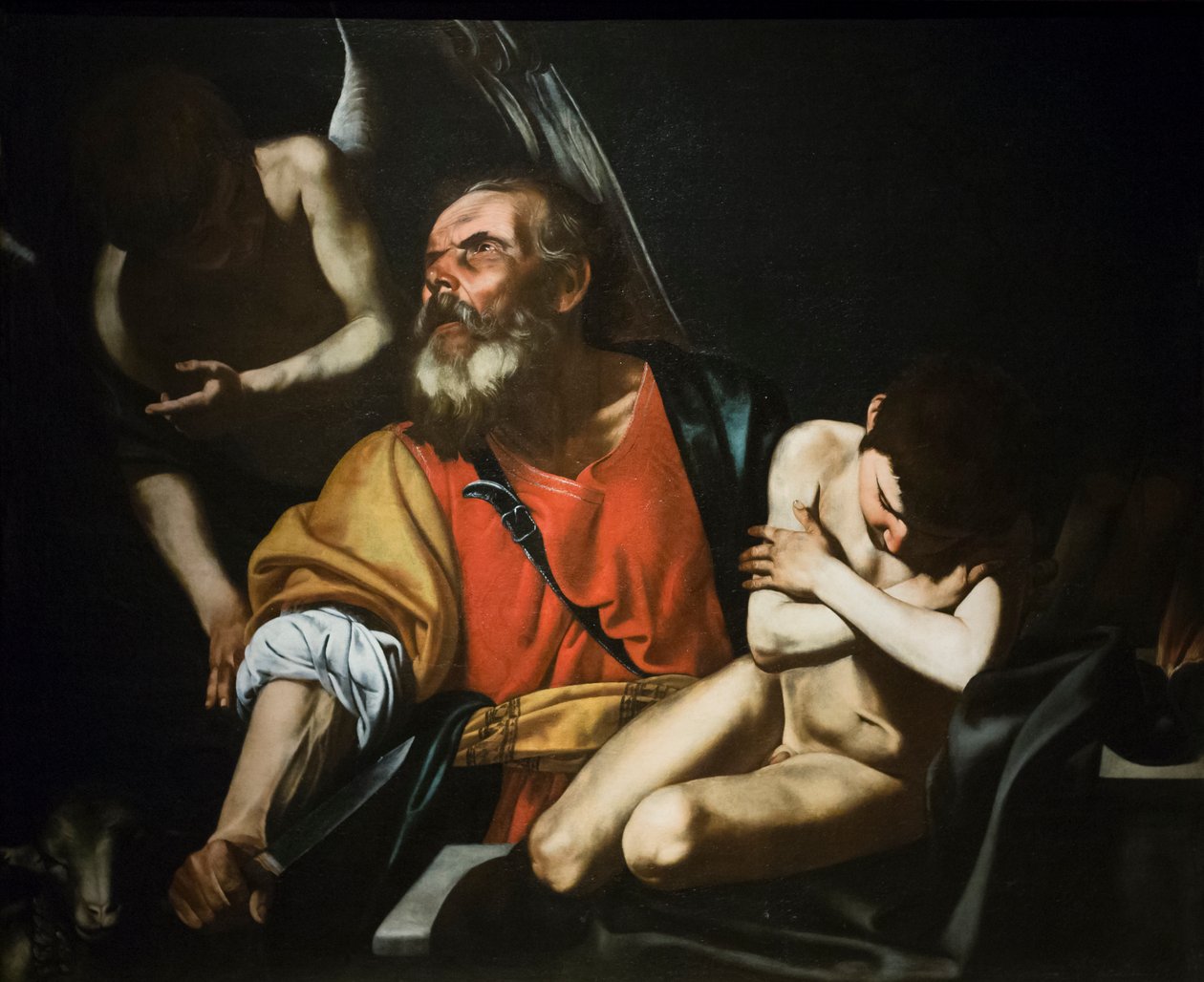 Offer van Isaak door Filippo Vitale