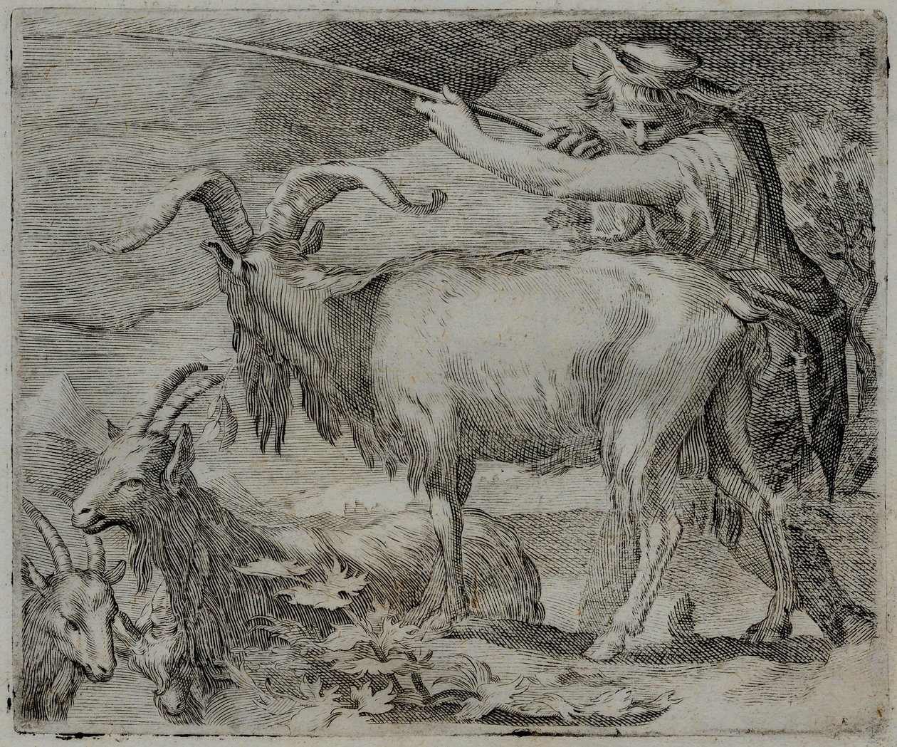 Oude Meester Gravure door Flemish School
