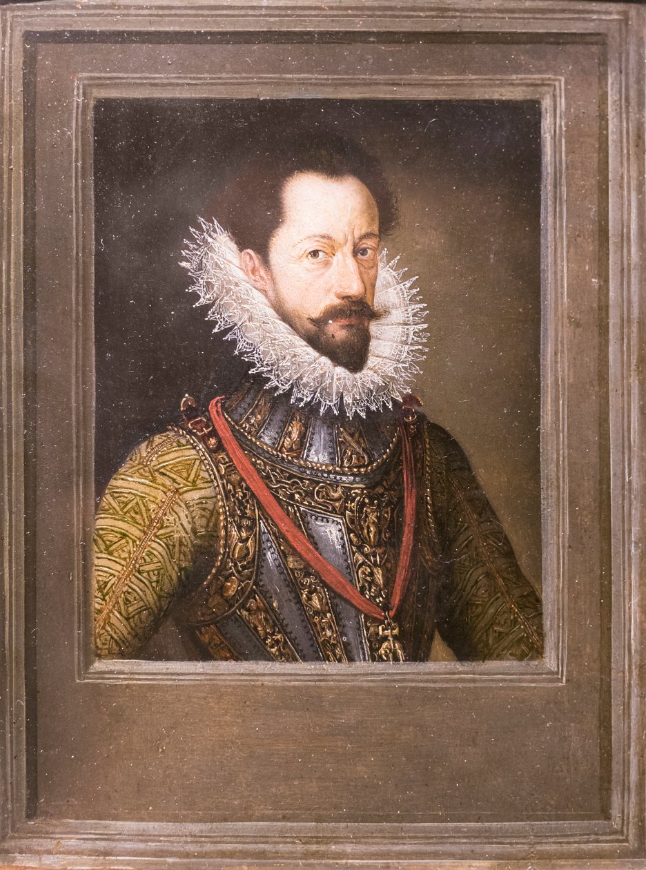Portret van Alessandro Farnese door Flemish School