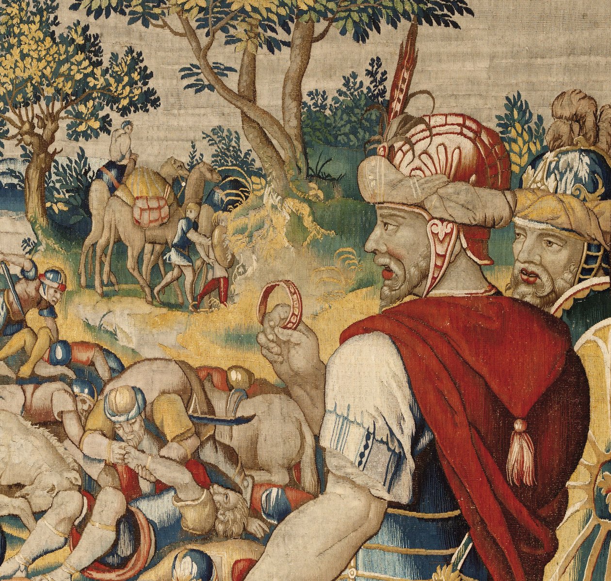 De geschiedenis van Hannibal, ca. 1570 door Flemish School