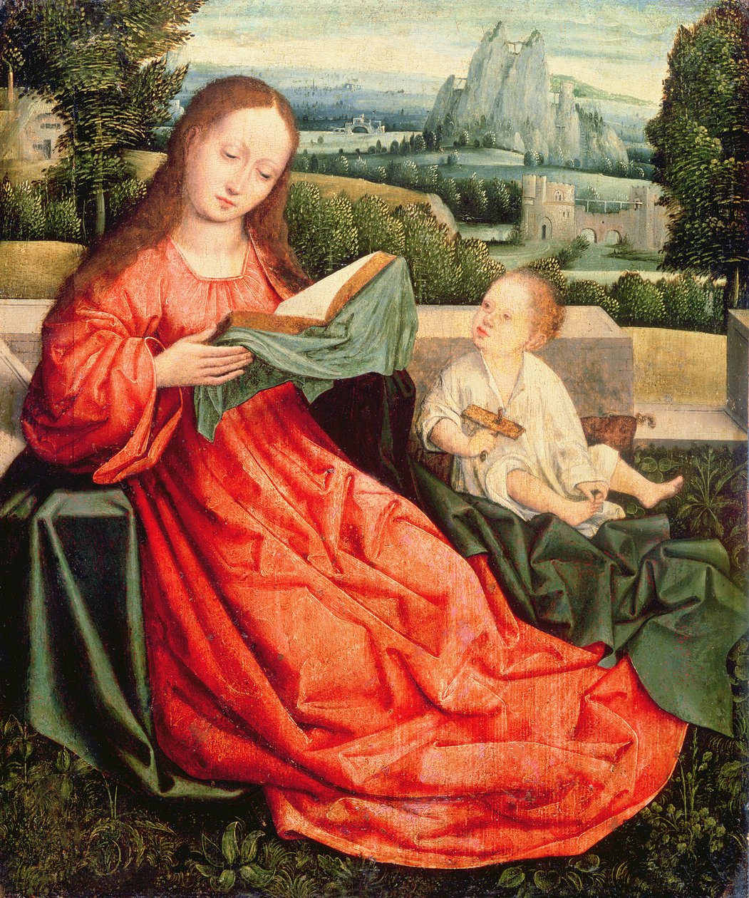 De Madonna en Kind door Flemish School
