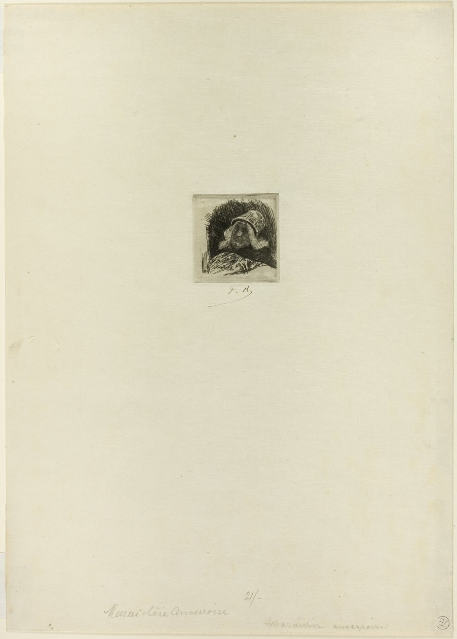 Vlaamse tuinder door Félicien Rops