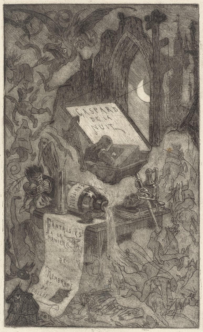 Gaspard de la Nuit door Félicien Rops
