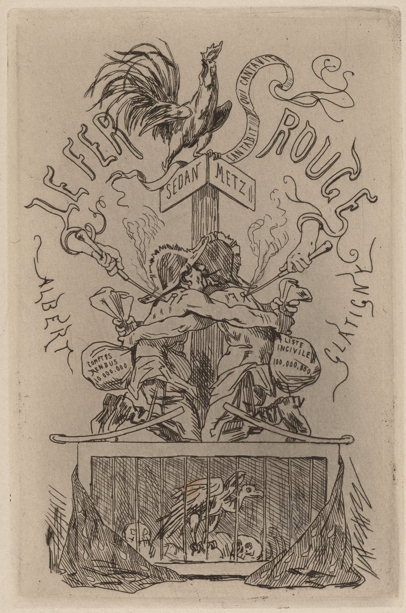 Het rode ijzer (Le Fer Rouge) door Félicien Rops