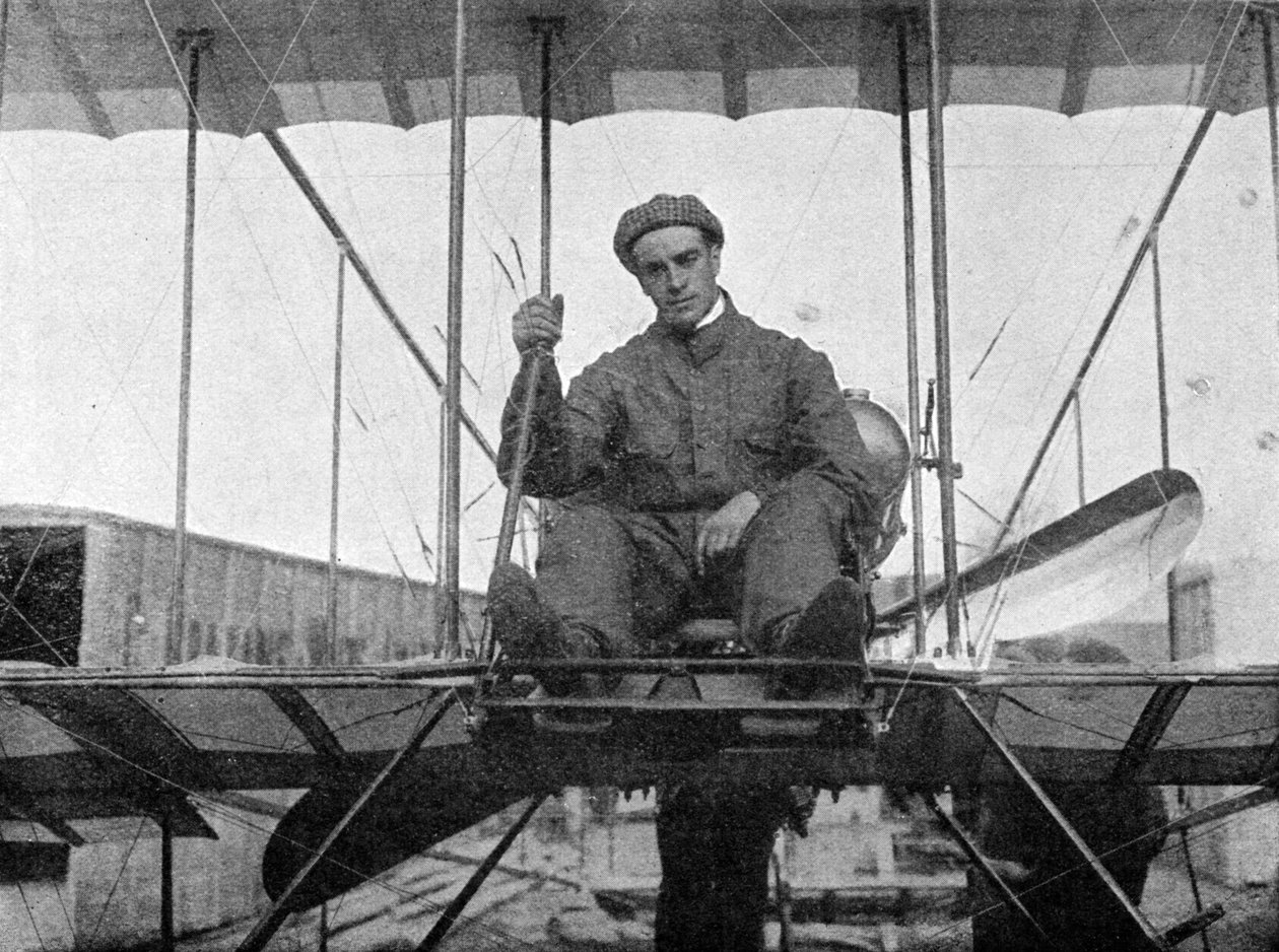 Claude Grahame-White, Engelse luchtvaartpionier, 1910-1933 door Flight Photo