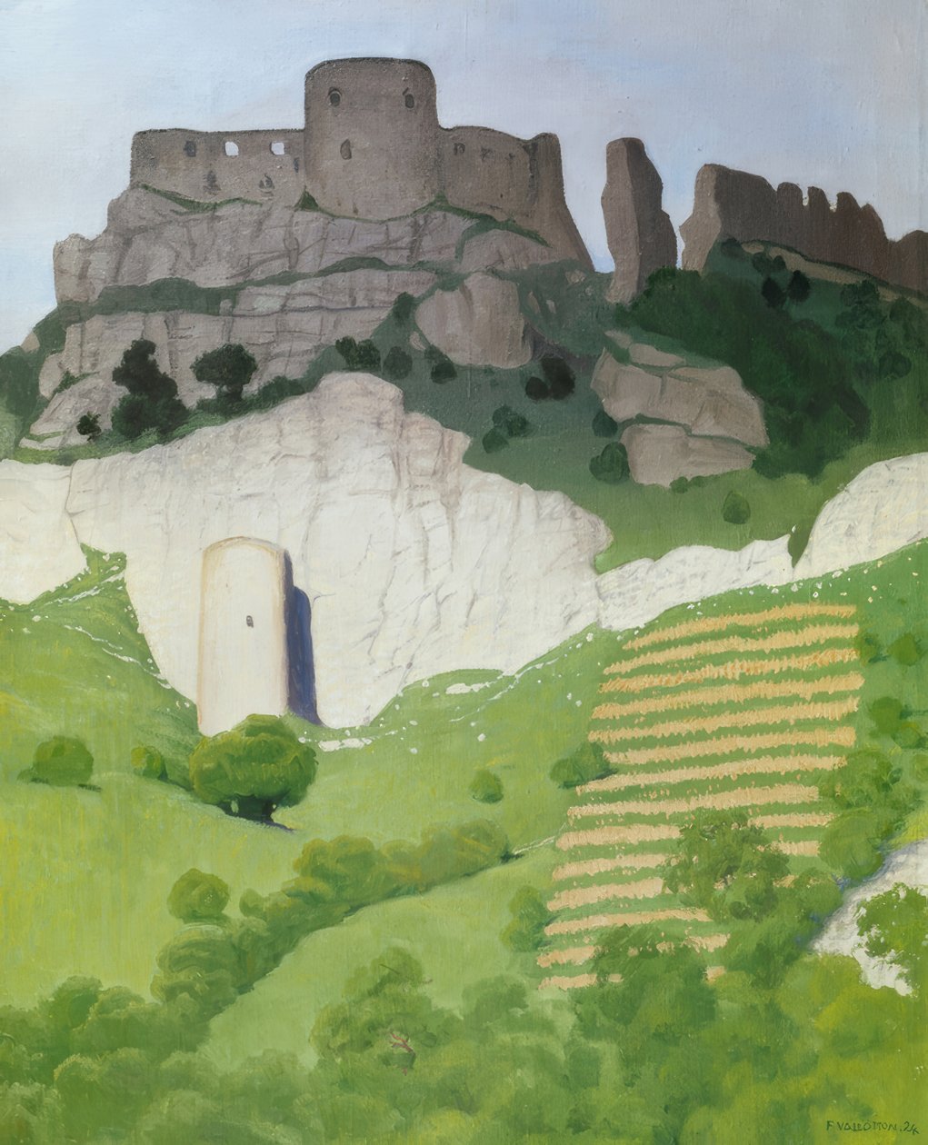 Kasteel Gaillard door Félix Vallotton