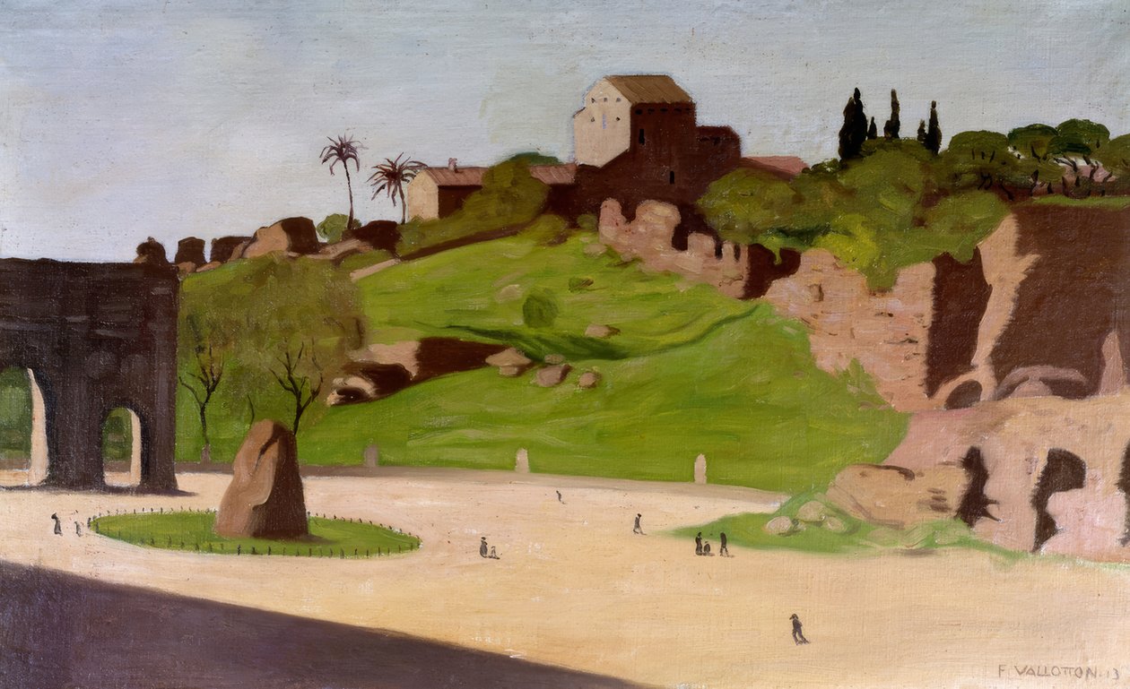Forum Romanum door Félix Vallotton