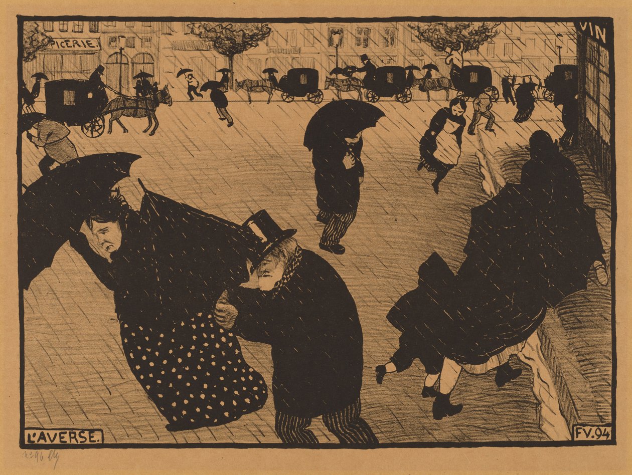 De bui door Félix Vallotton