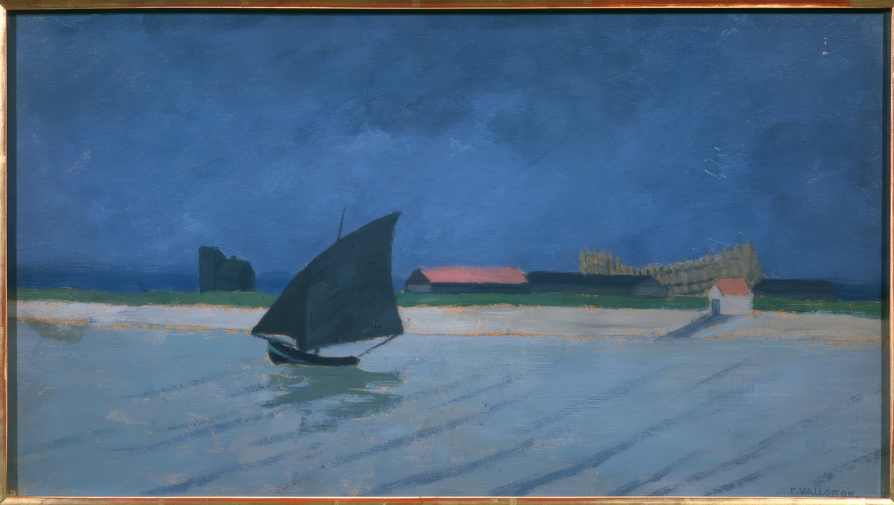 Zeegezicht door Félix Vallotton