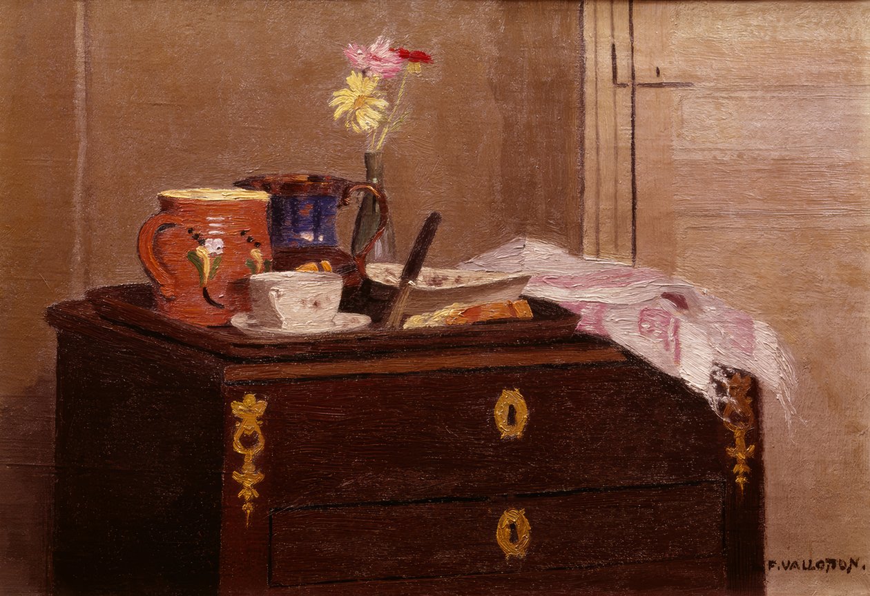 Stilleven door Félix Vallotton