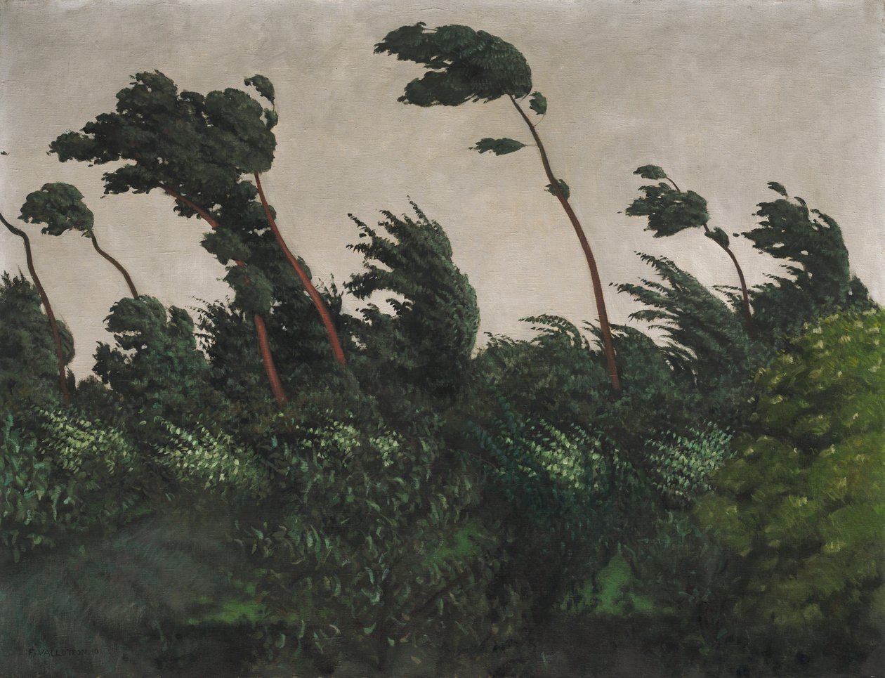 De wind door Félix Vallotton