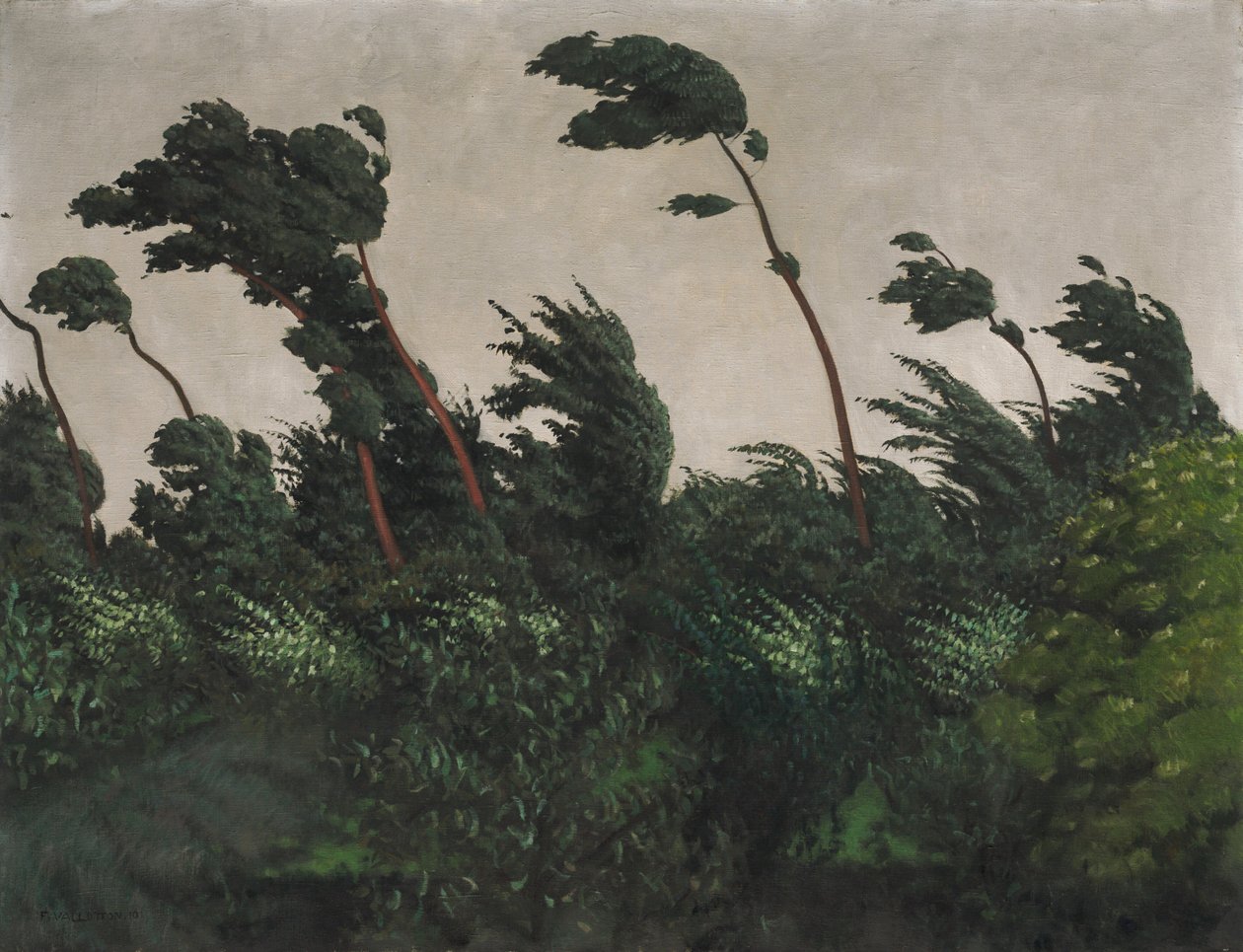 De Wind door Félix Vallotton