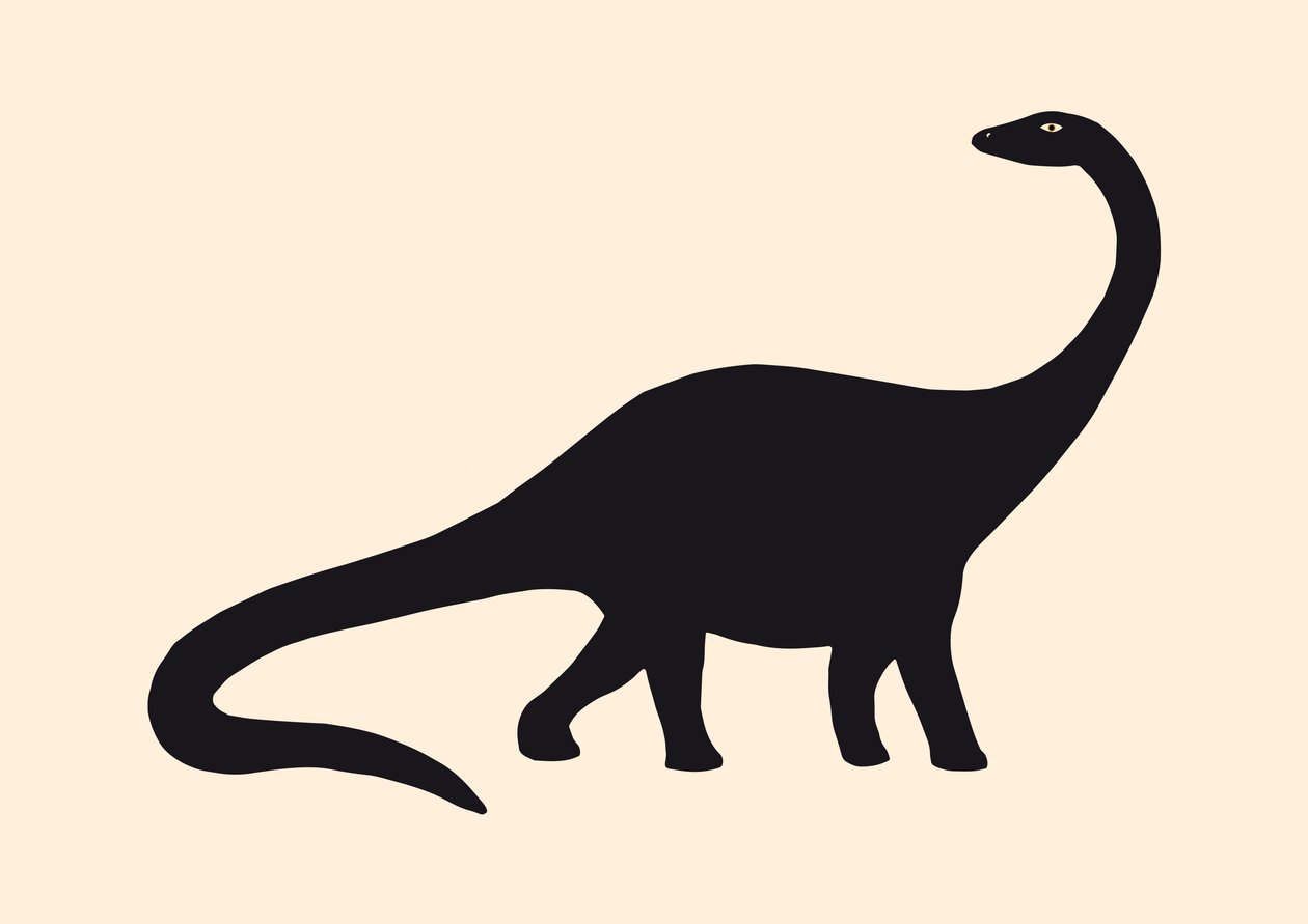 Diplodocus, 2020 door Florent Bodart