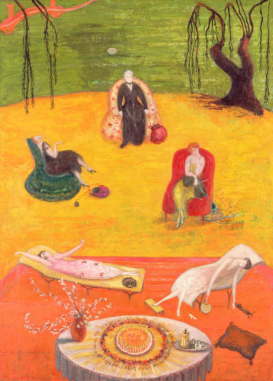Hitte, 1919 door Florine Stettheimer