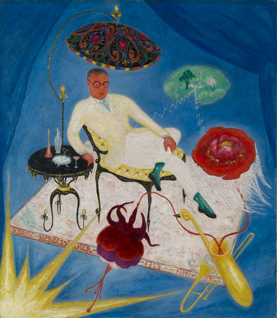 Joseph Hergesheimer door Florine Stettheimer