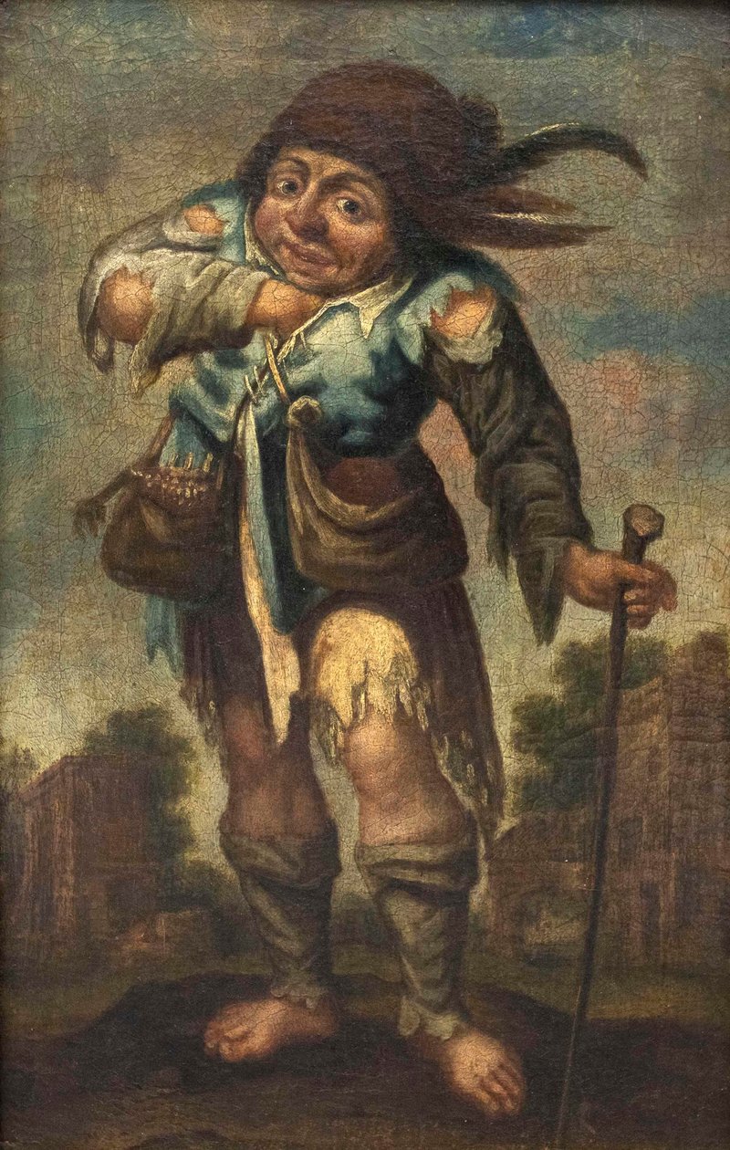 Bettelknabe F 17-18Jh door Follower of Jacques Callot