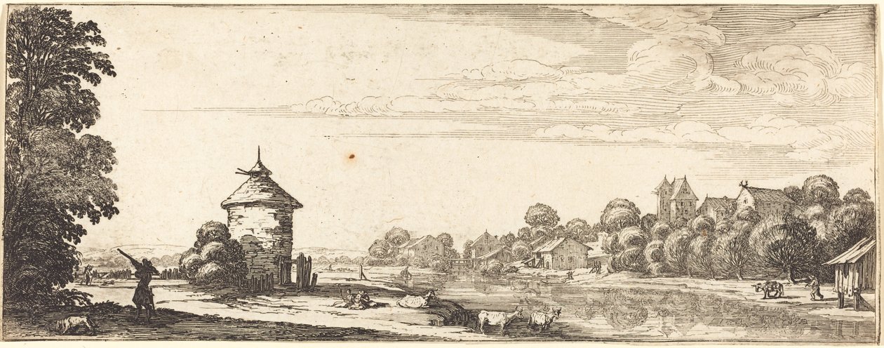 De Duiventil door Follower of Jacques Callot