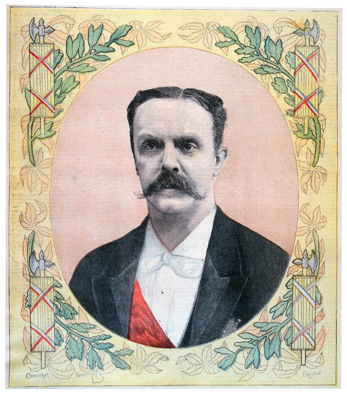 Jean Casimir-Perier, Franse politicus, 1894 door Fortuné Méaulle