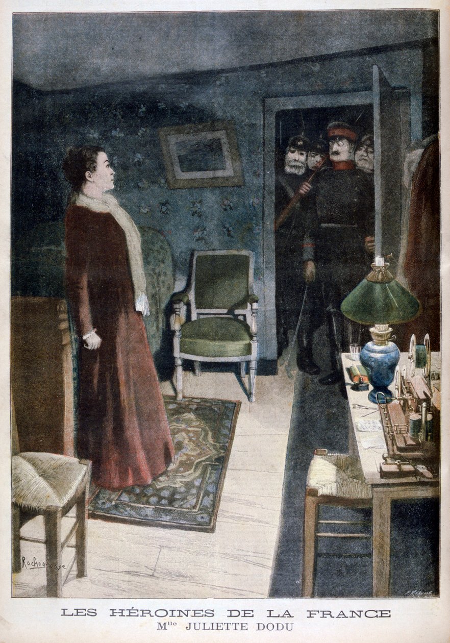 Juliette Dodu, heldin van Frankrijk, 1896 door Fortuné Méaulle