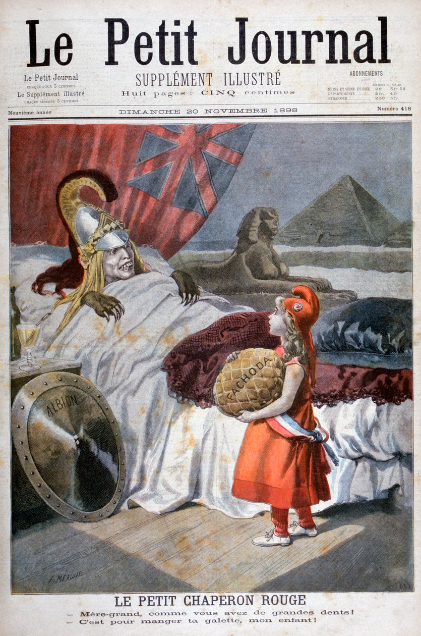 Roodkapje, 1898 door Fortuné Méaulle