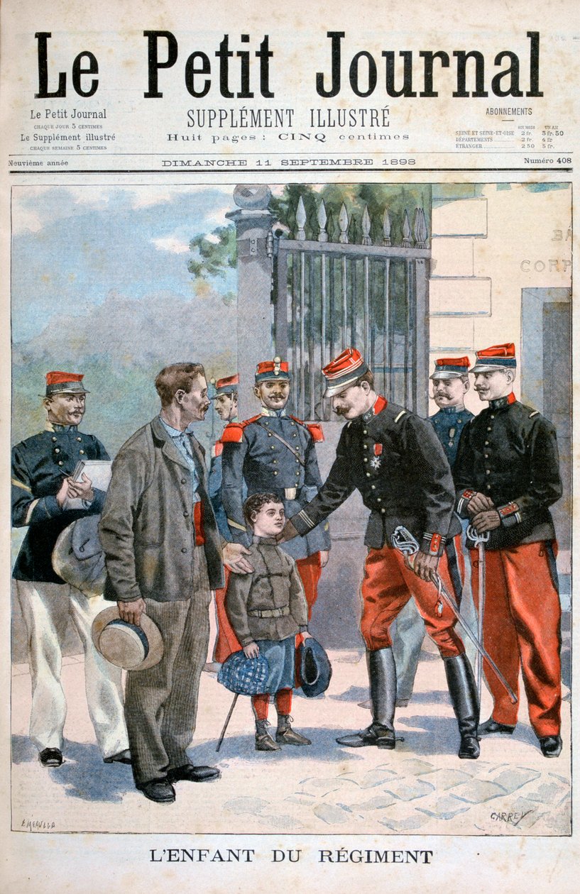 Het kind van het regiment door Fortuné Méaulle