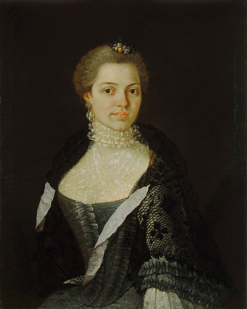 Sloveens: Portret van Gasperini door Fortunat Bergant