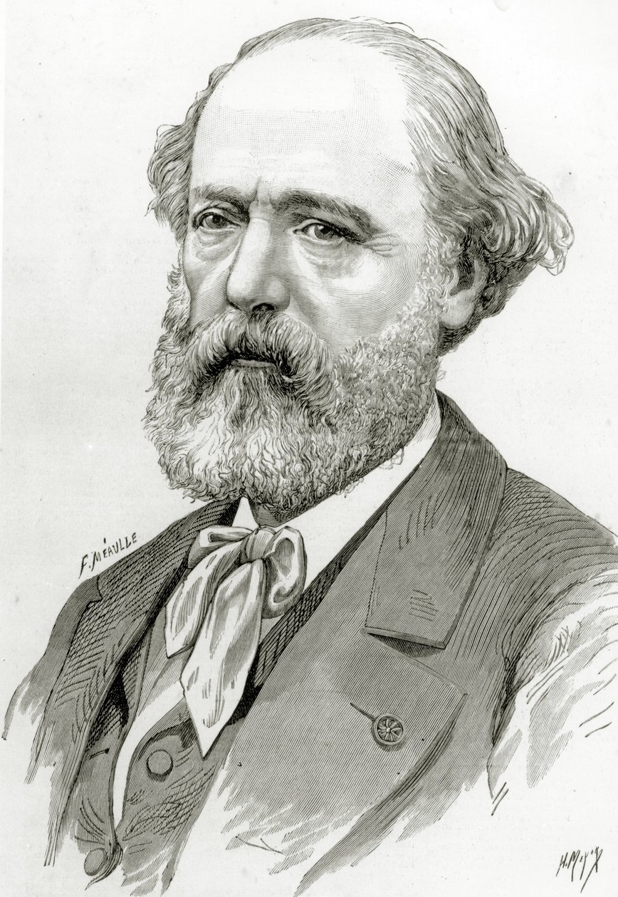 Eugène Voillet-le-Duc door Fortune Louis Meaulle