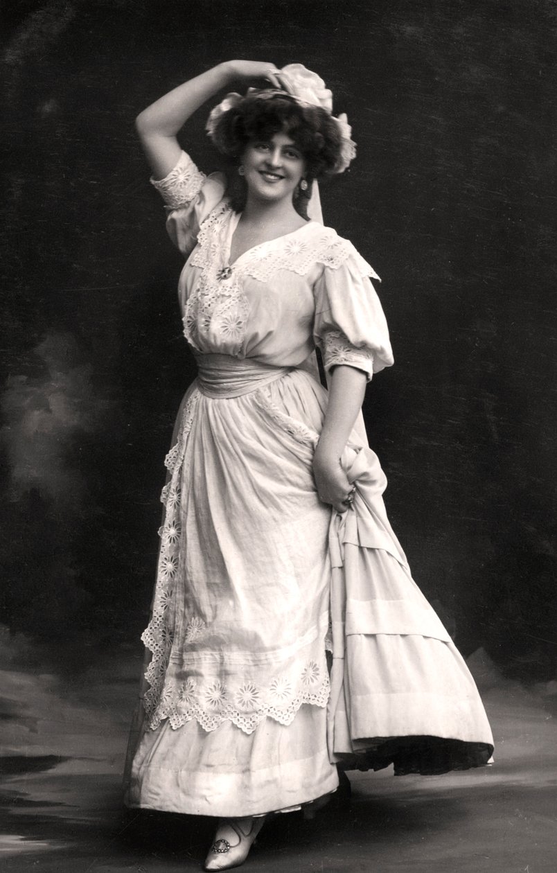Marie Studholme 1875-1930, Engelse actrice, 1900s door Foulsham and Banfield