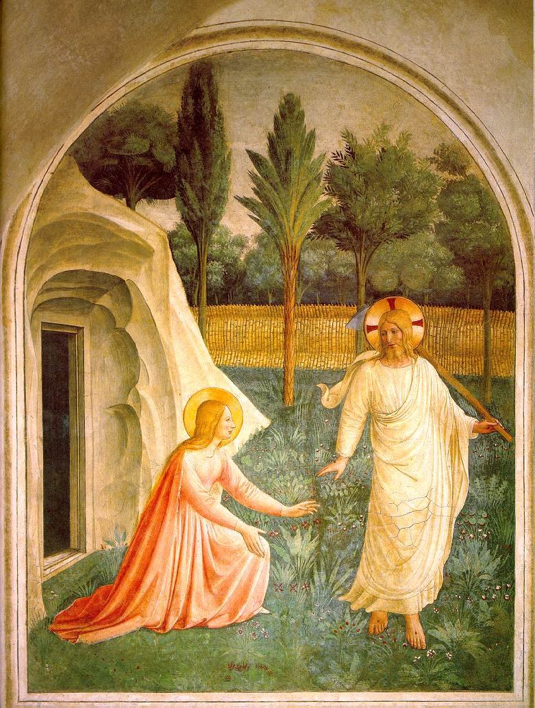 Noli me tangere, fresco door Fra Angelico door Fra Angelico