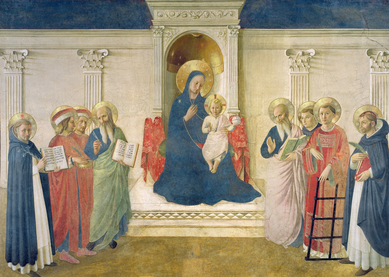 De Madonna delle Ombre, 1450 door Fra Angelico