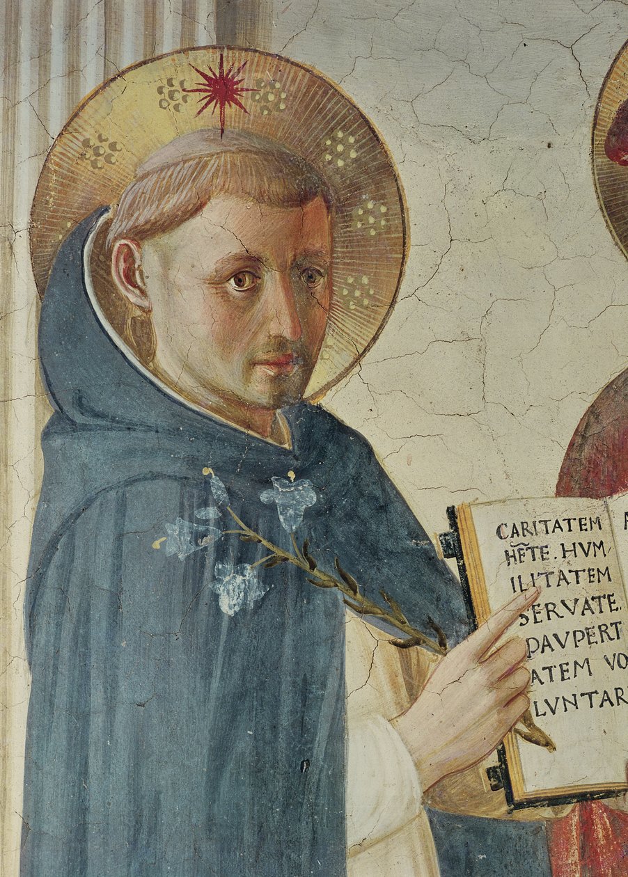 De Madonna delle Ombre (detail) door Fra Angelico