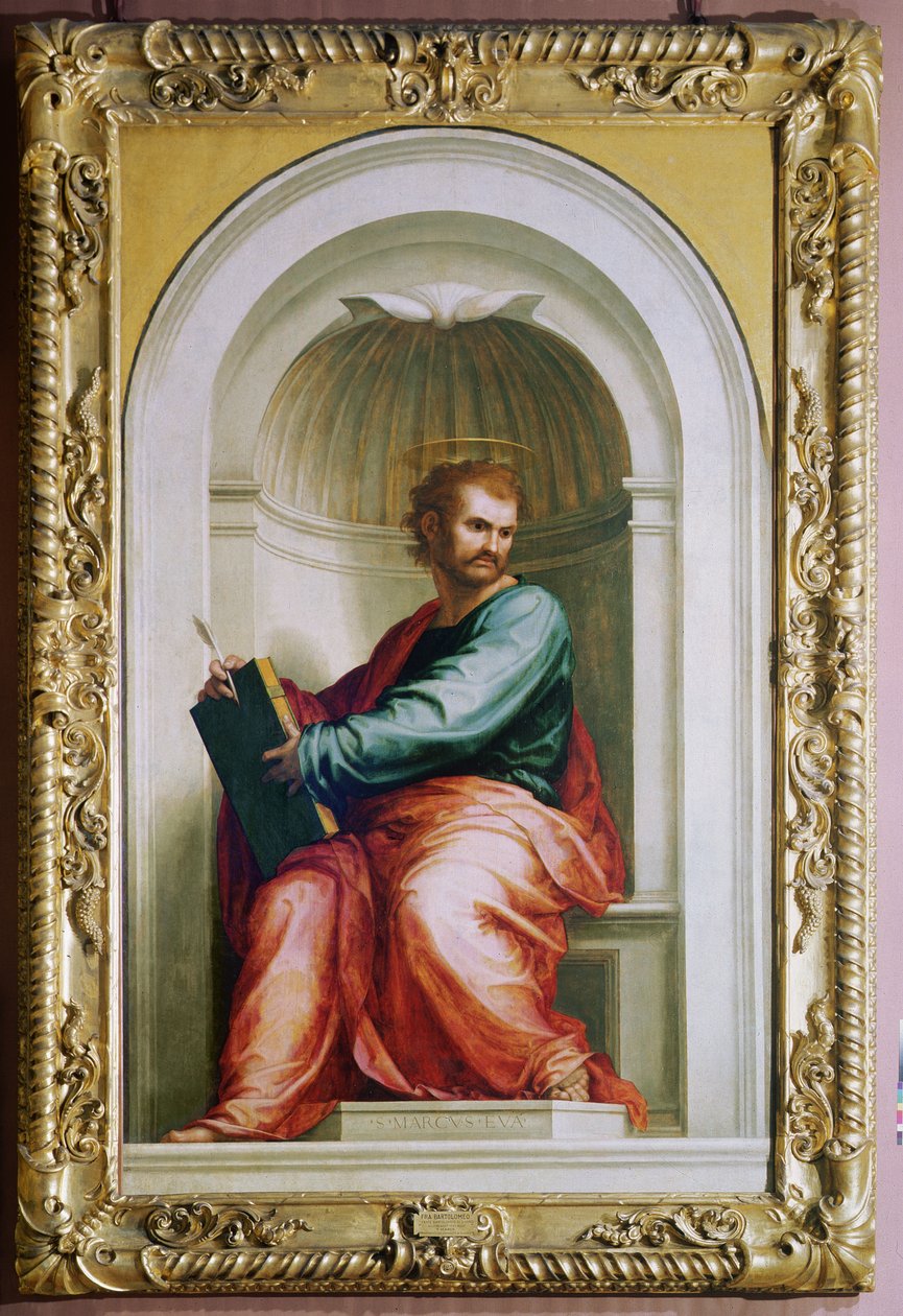 Sint Marcus, 1516 door Fra Bartolommeo