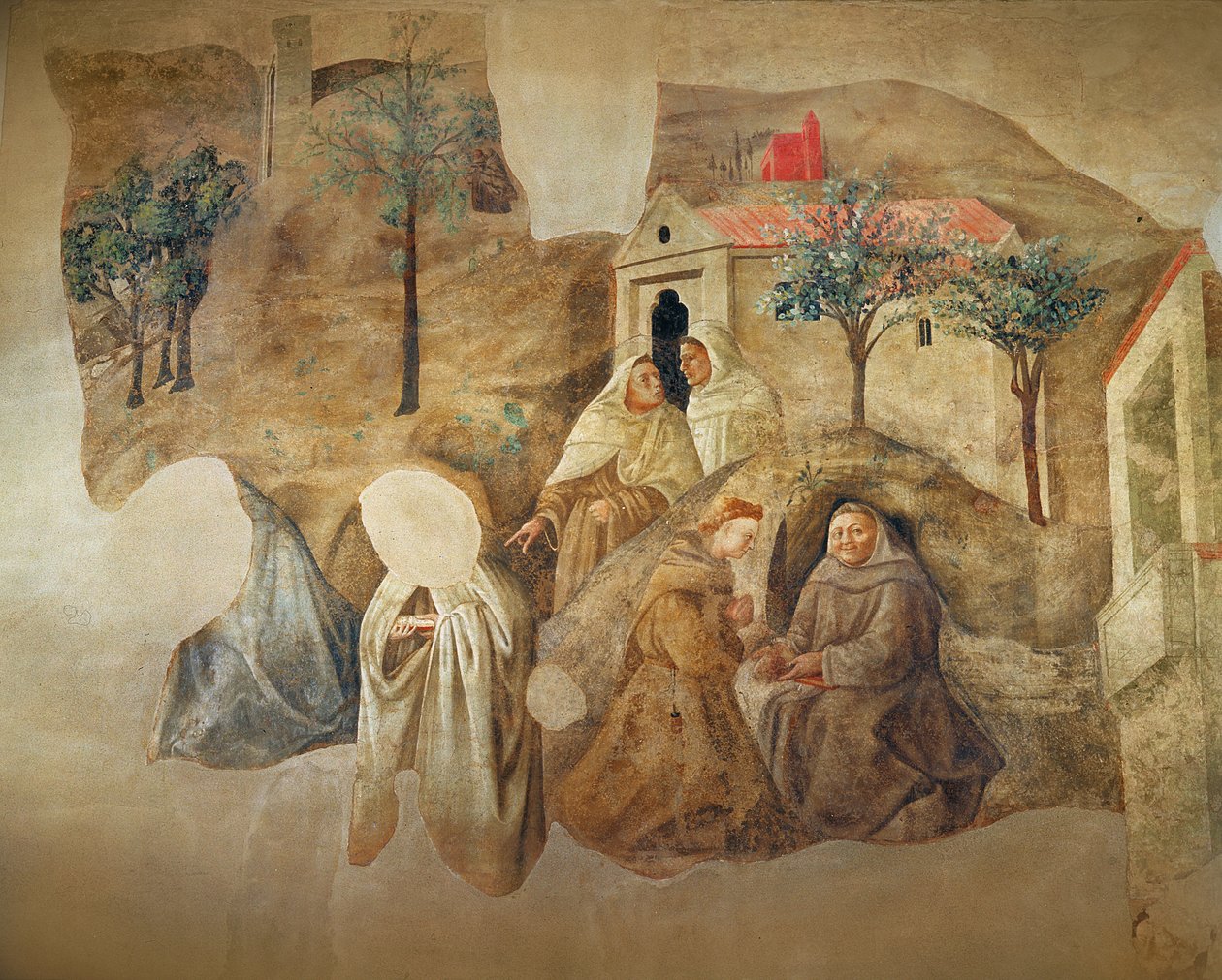 De Hervorming van de Karmelietenregel door Fra Filippo Lippi