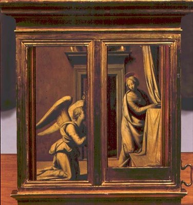 Annunciatie, c.1495 door Fra Bartolomeo