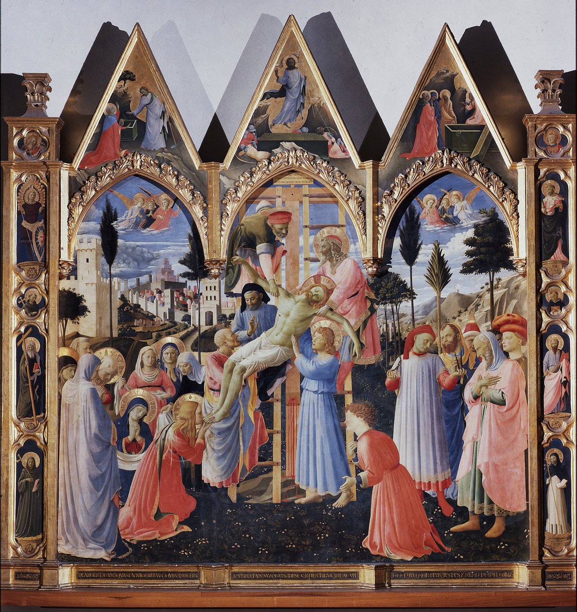 Kruisafneming van Christus door Fra  Angelico