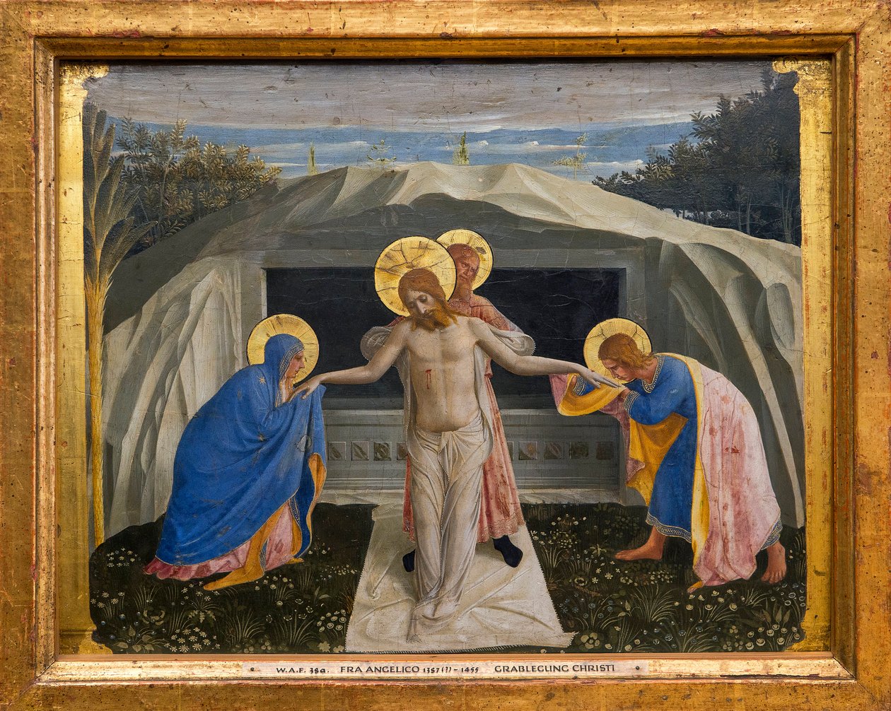 Graflegging van Christus door Fra  Angelico