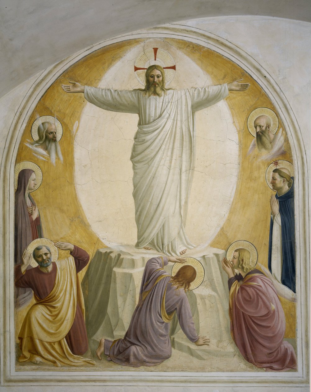 De Transfiguratie door Fra  Angelico