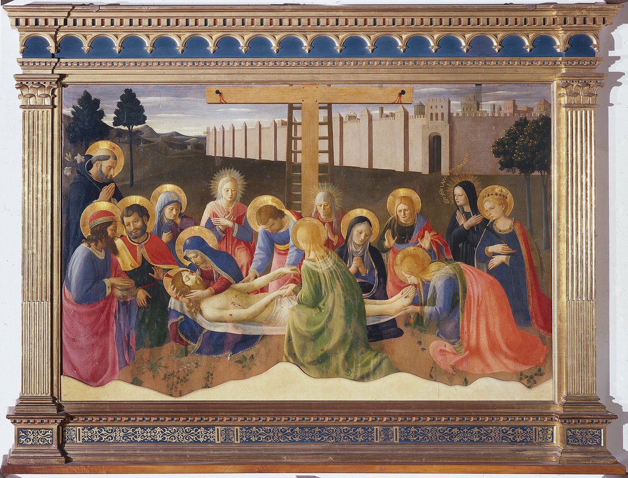 De kruisafneming door Fra  Angelico