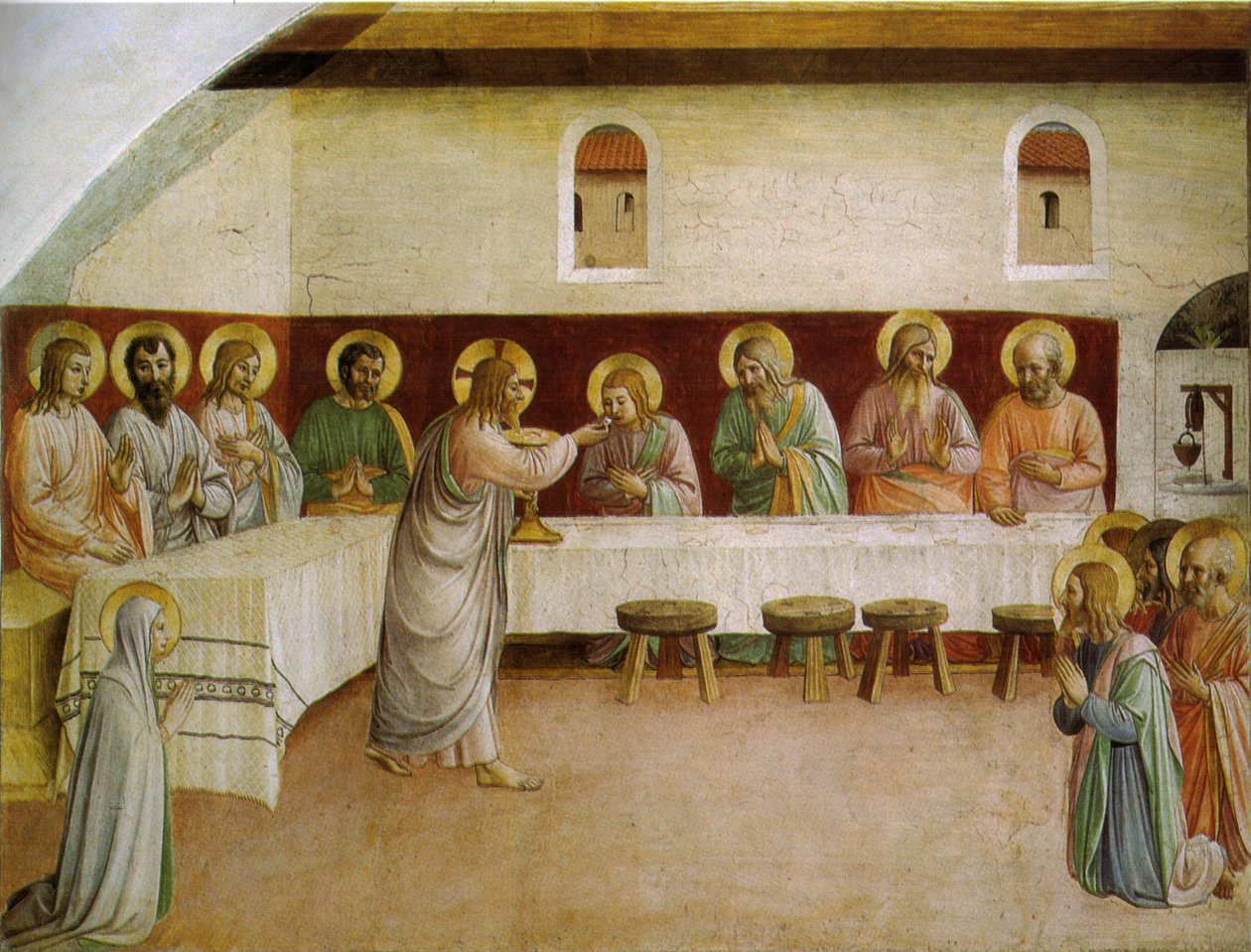Laatste Avondmaal door Fra Angelico