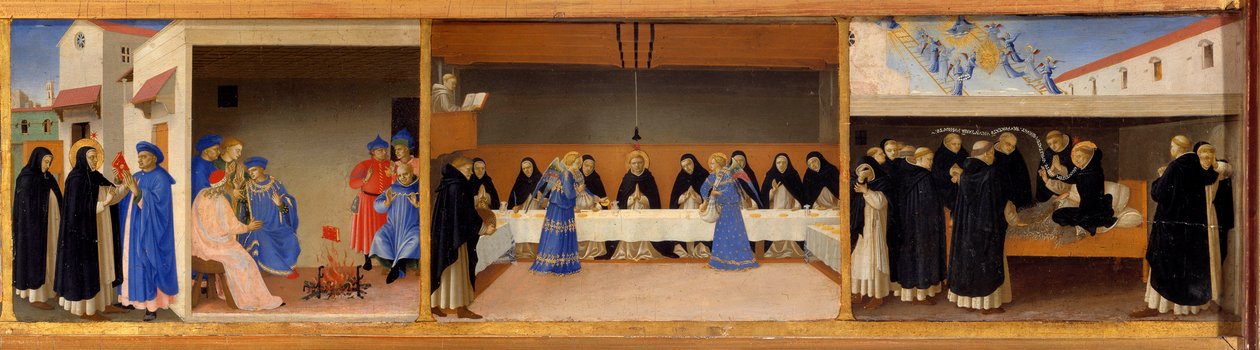 Het leven van Sint Dominica door Fra Angelico