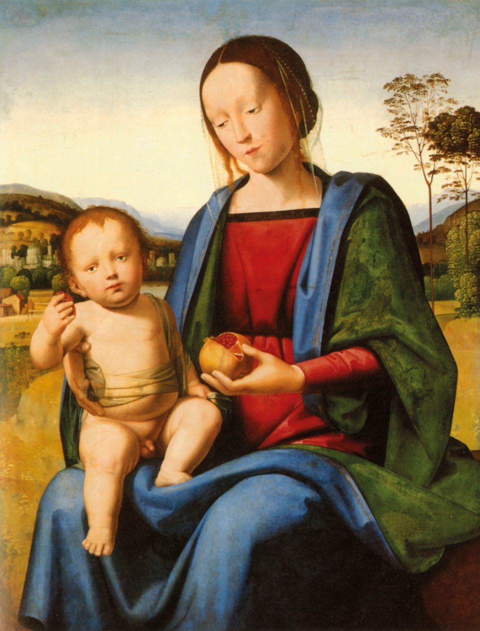 De Madonna met kind door Fra Bartolomeo