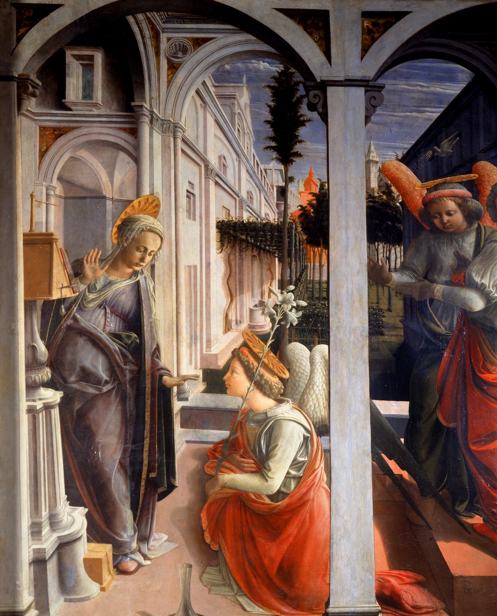 De Aankondiging door Fra Filippo Lippi