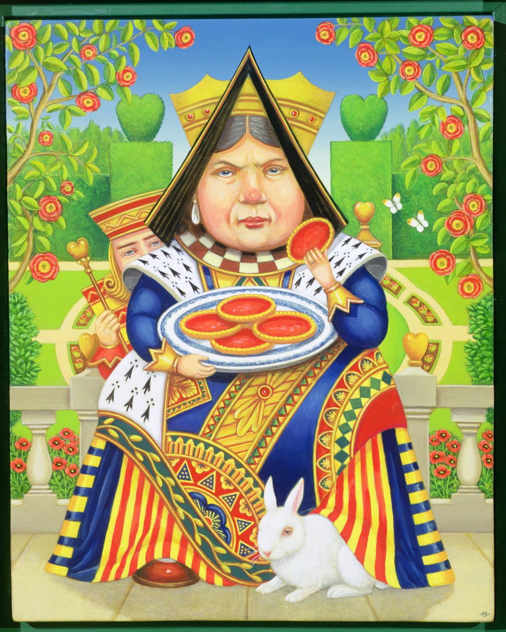 De Hartenkoningin, 2001 door Frances Broomfield