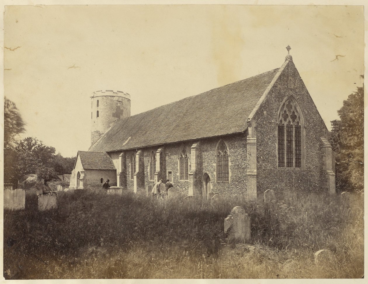 Risby Kerk door Frances Elizabeth Jocelyn, viscountess Jocelyn