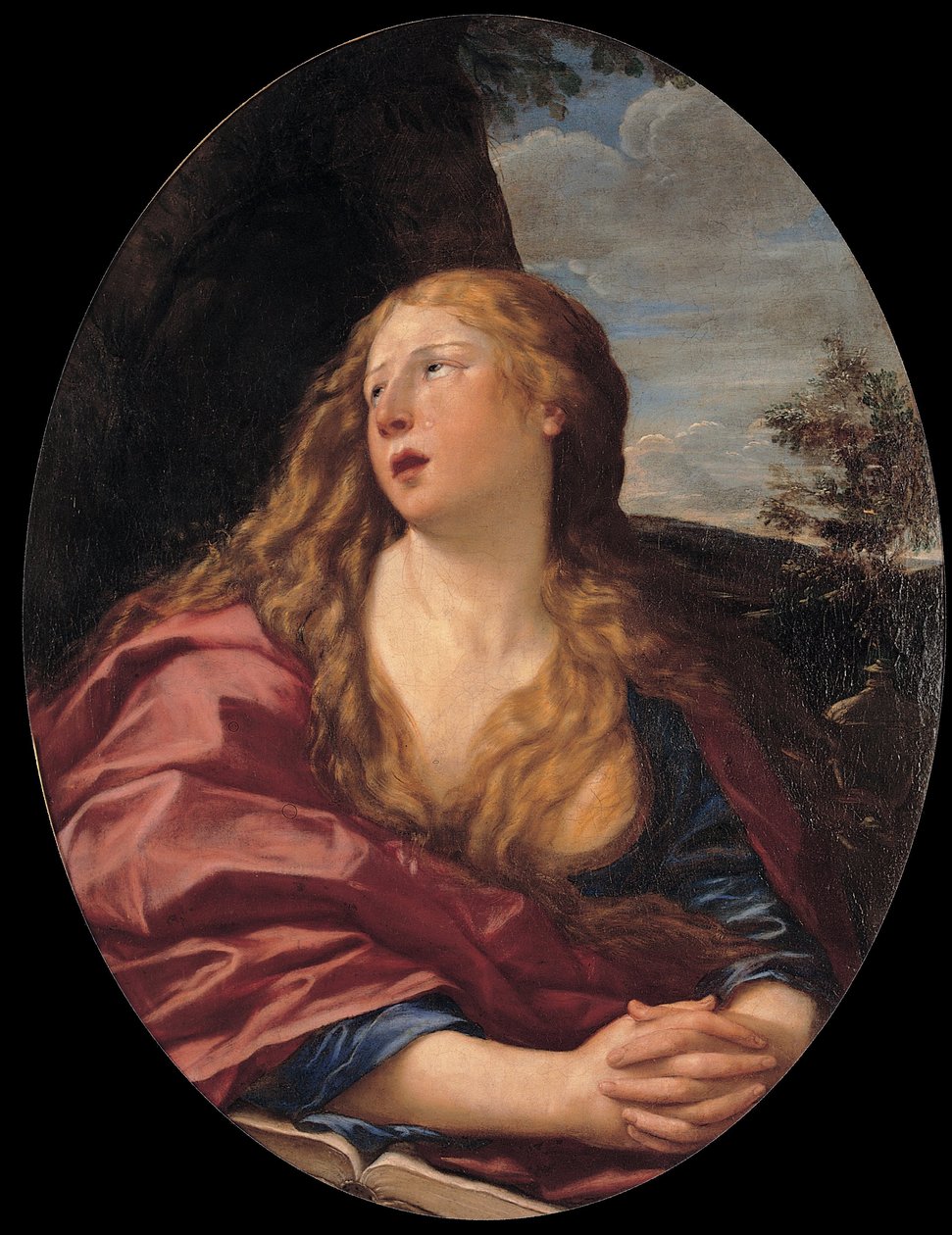 Boetvaardige Magdalena door Francesco Albani