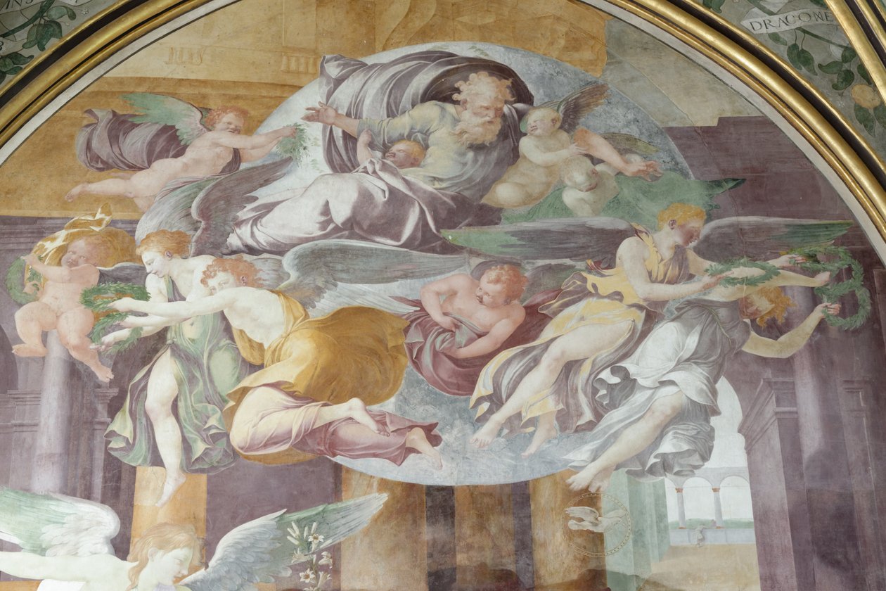 De Annunciatie door Francesco Primaticcio